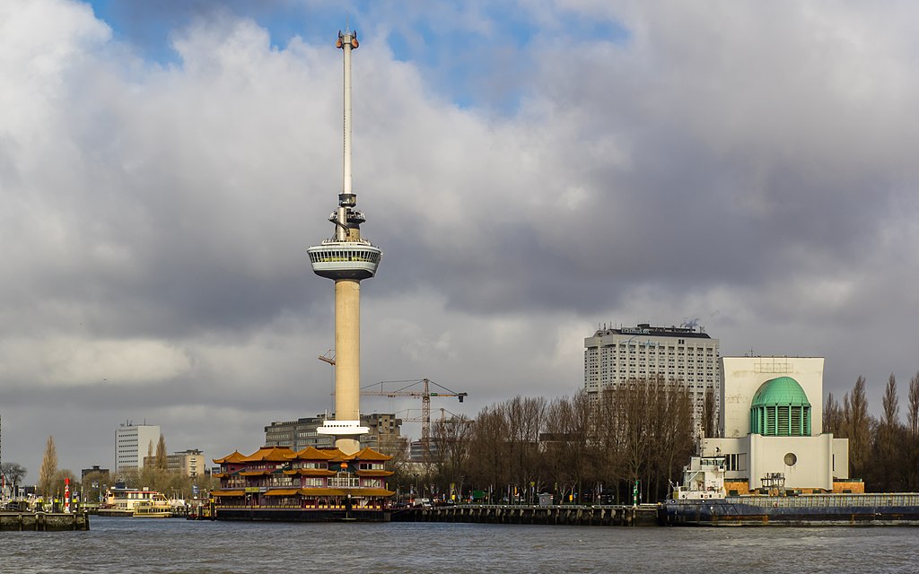 Euromast Tower in Rotterdam