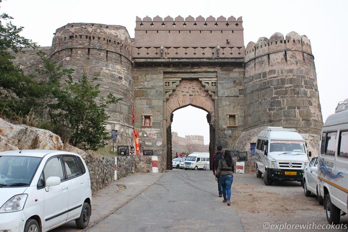 Entrance gate of Kumbhalgarh fort