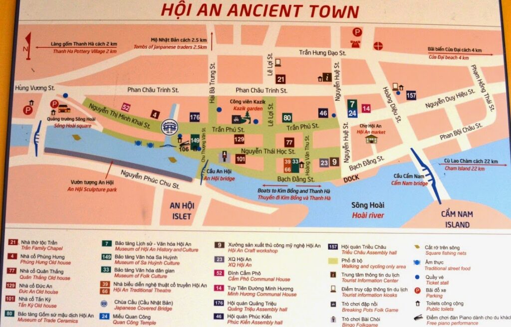 Hoi An Old Quarter Map