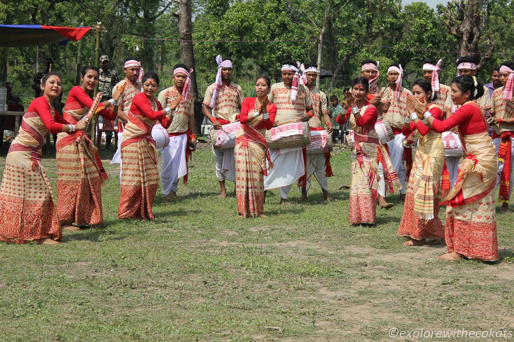 Bihu dance showcased at Manas Spring Festival