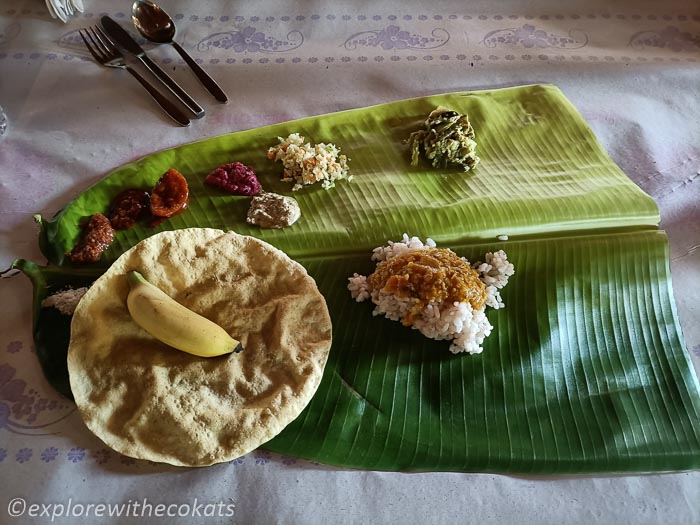 Traditional Kerala Sadya