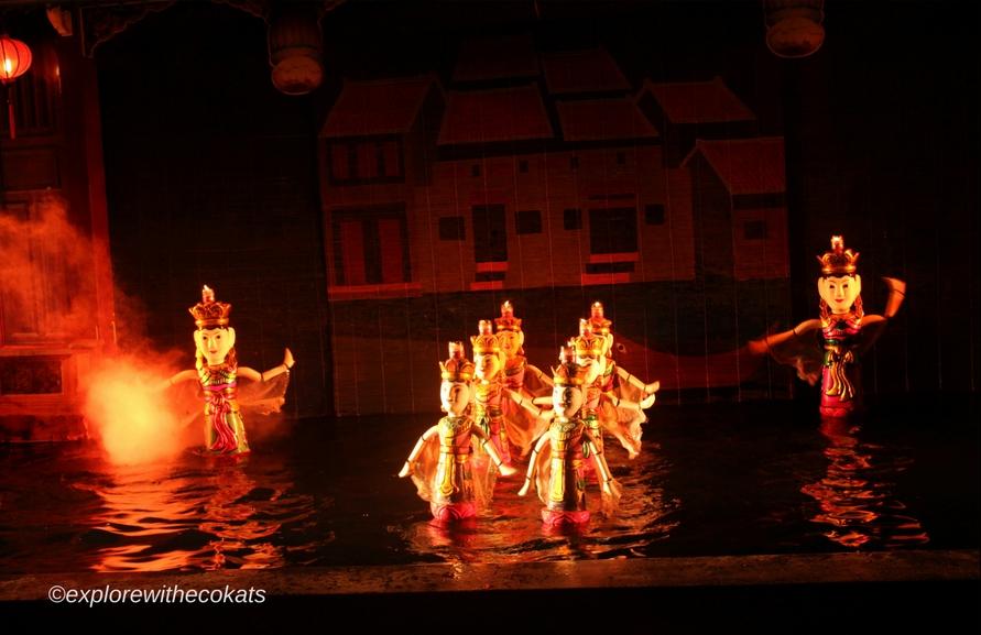 Water puppet show in Hoi An, Vietnam 3 days itinerary