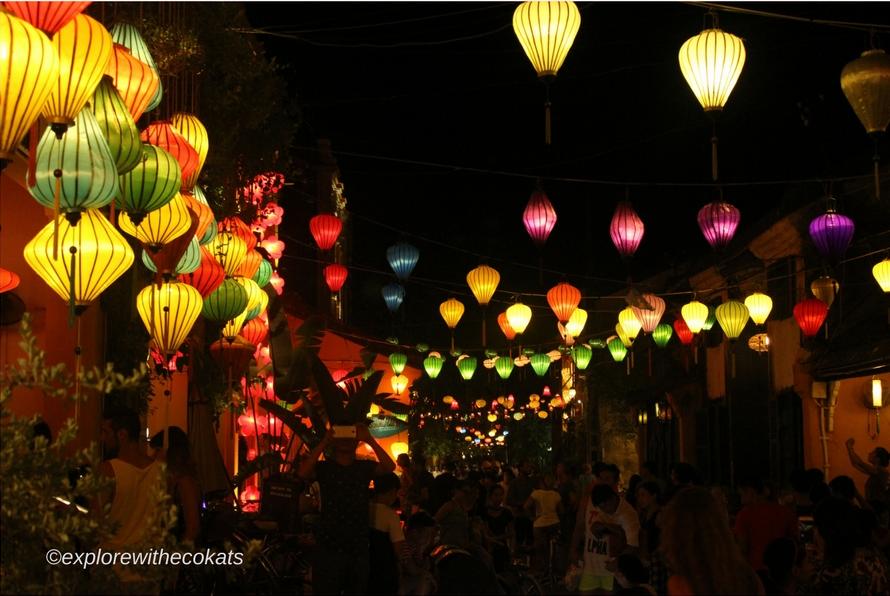 Hoi An old town at night