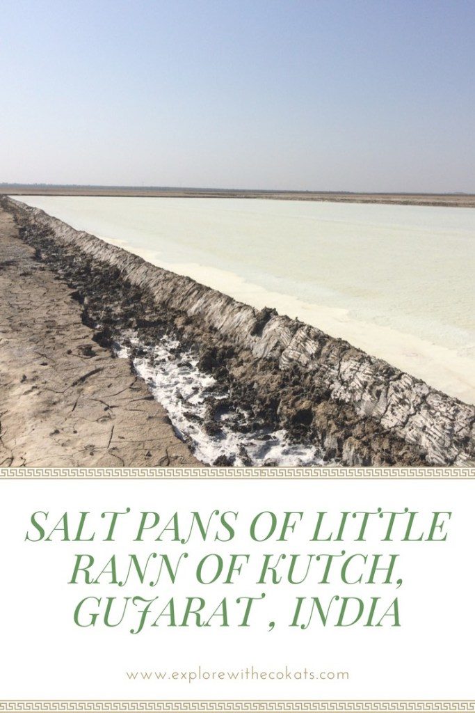 Salt pans of Little rann of kutch