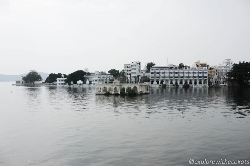 View from my homestay in udaipur