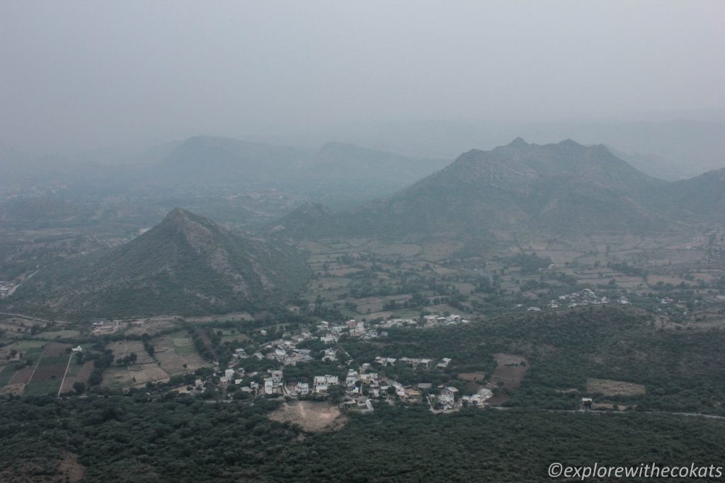 View from Sajjangarh Palace, Udaipur