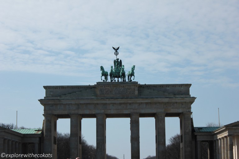 Brandenburg gate in Berlin