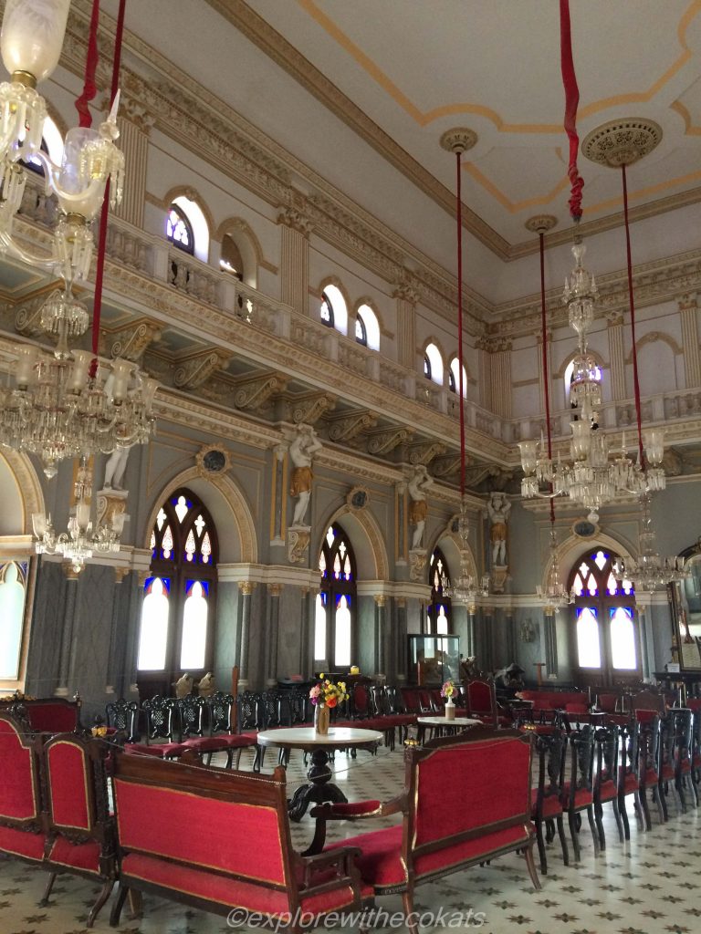 Durbar hall of Prag Mahal | Places to visit in Bhuj Kutch