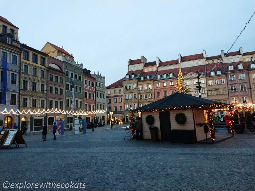 Christmas in Poland | Old quarter in Warsaw