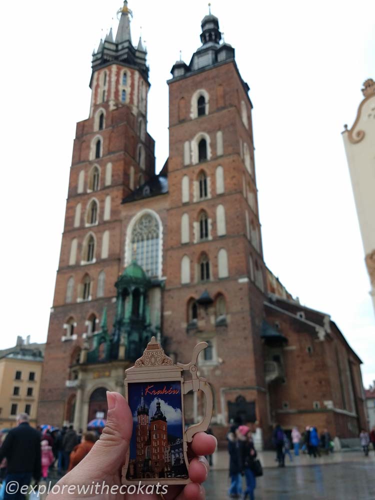 St Mary's Basilica in Krakow old town