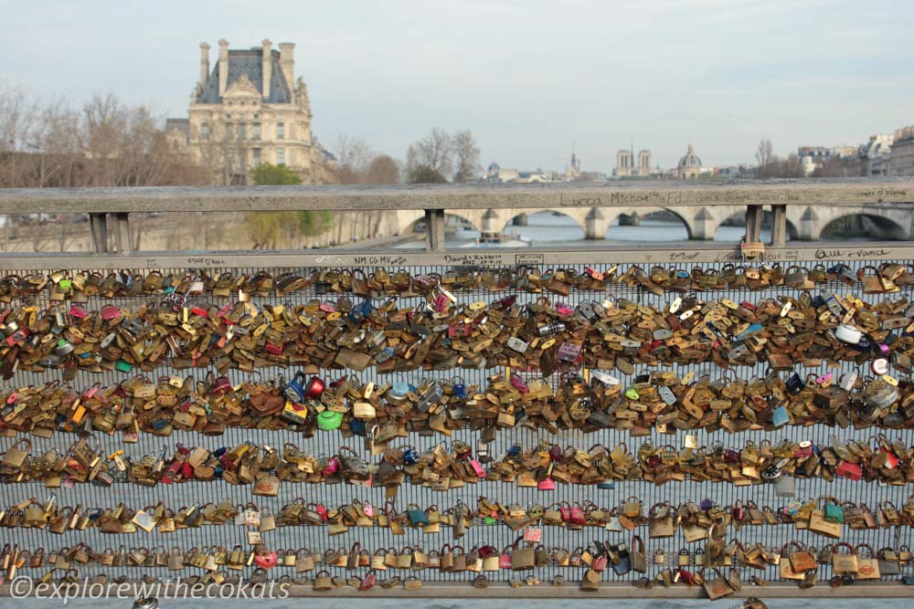 Pont Des Arts or Love lock bridge