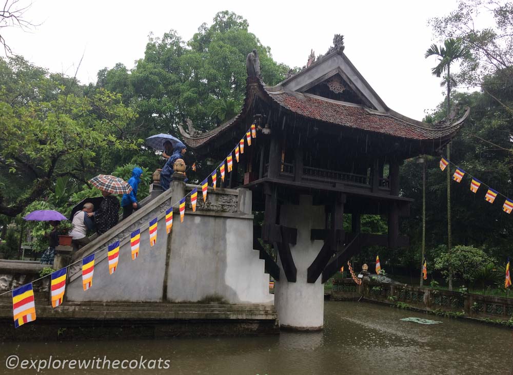 One pillar Pagoda; 2 days in Hanoi