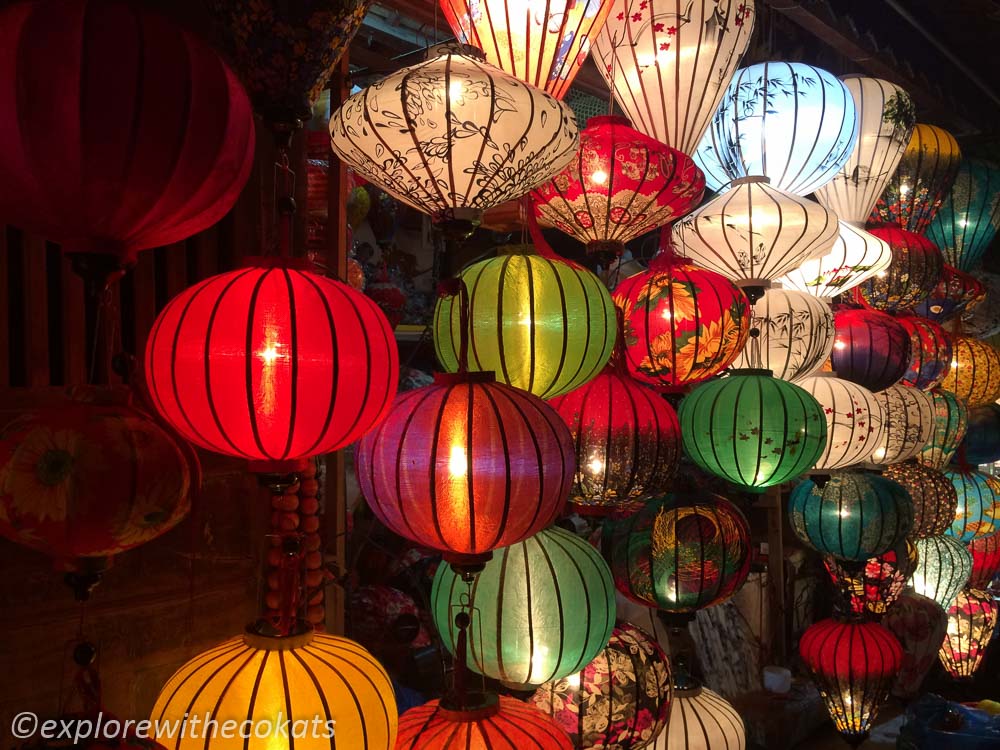 Silk lanterns