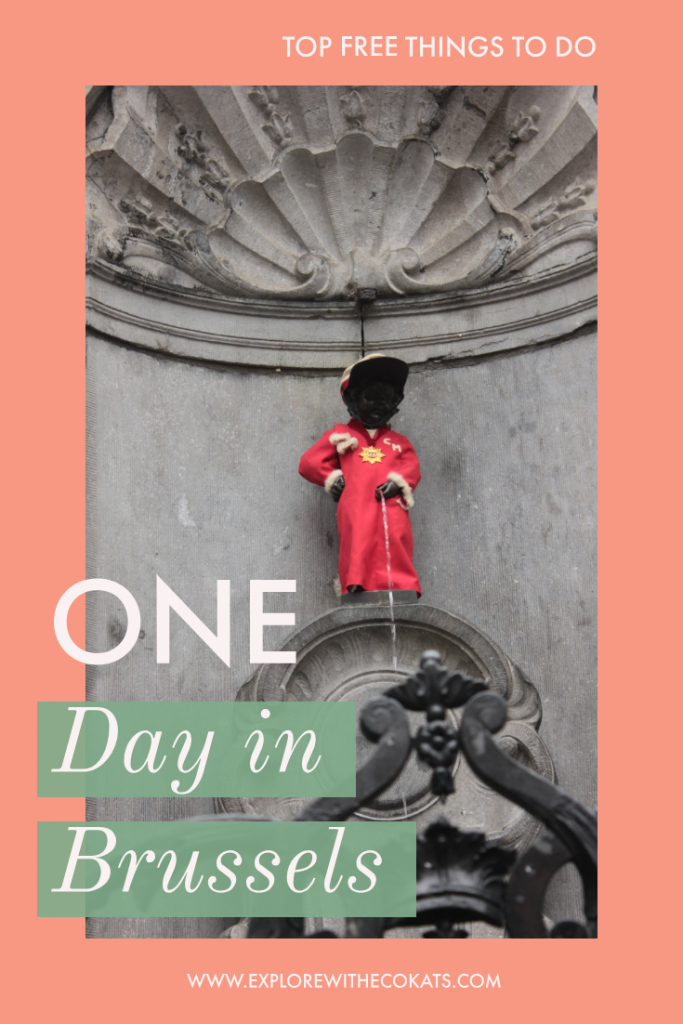 One day in Brussels: Top free things to do #brussels #belgium #belgianwaffles #belgianchocolate #belgianfries #europe