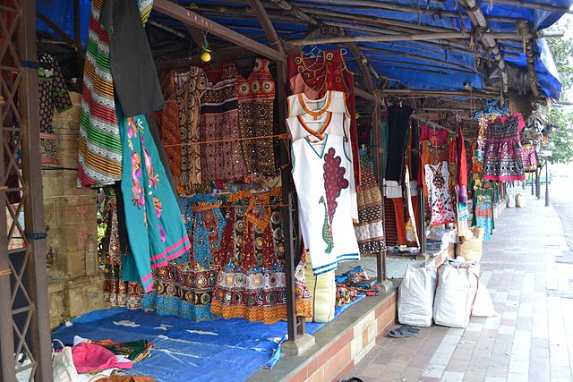 Shopping in Ahmedabad at Law Garden