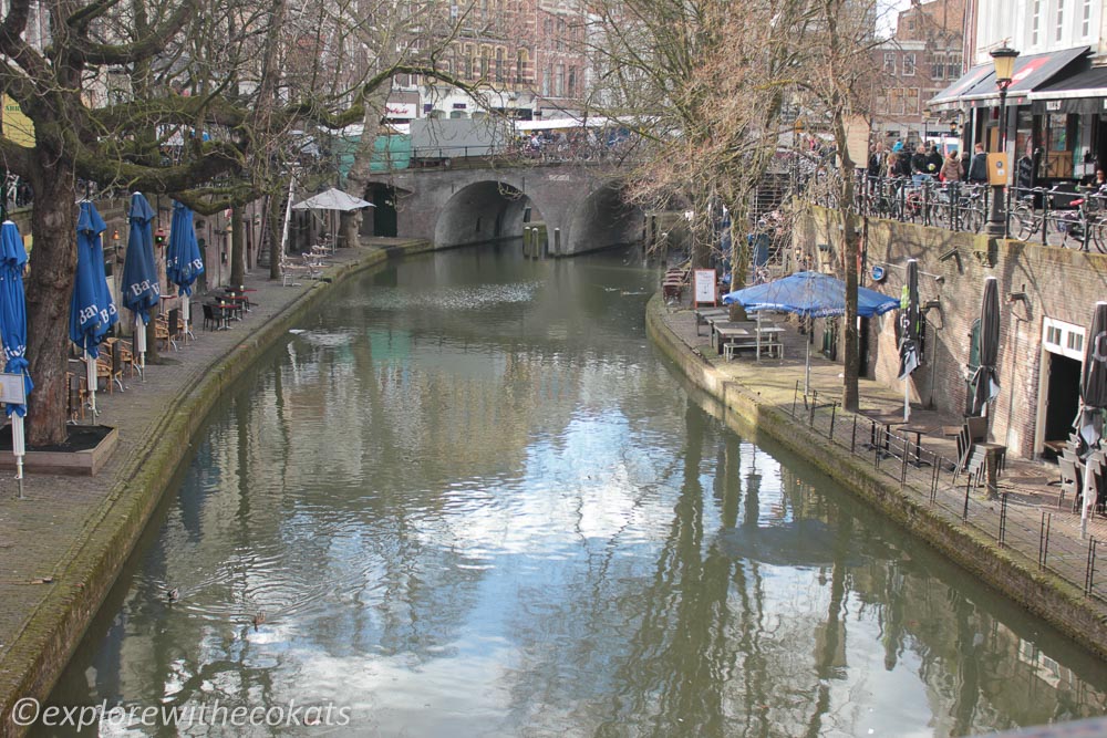 One day in Utrecht: The canals of Utrecht