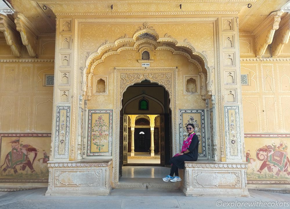 One of the entrances to the queen's quarters at Nahargarh fort Jaipur | 3 days Jaipur itinerary