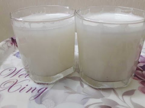 Summer drinks in India - Daab Sharbat