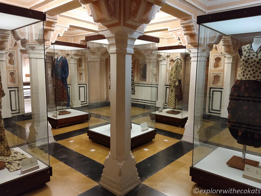 One of the display areas in Anokhi museum