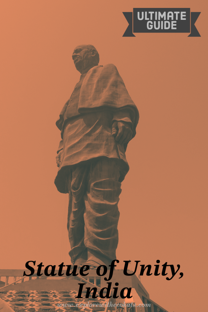 Statue of Unity from Ahmedabad - The ultimate guide to Statue of Unity #gujarat #gujarattourism #incredibleindia