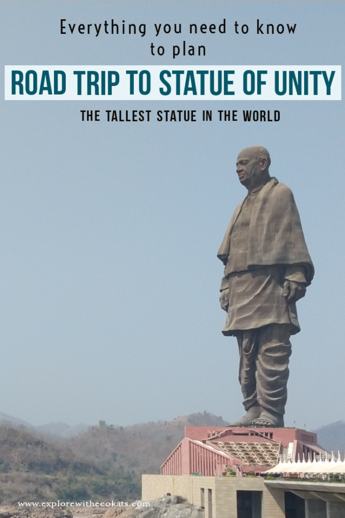 Statue of Unity from Ahmedabad - The ultimate guide to Statue of Unity #gujarat #gujarattourism #incredibleindia