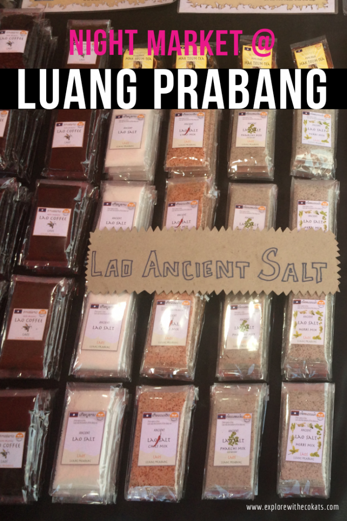 Luang Prabang Night Market Laos