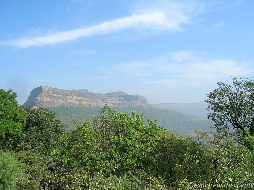 Breathtaking views during Lohagad fort trek