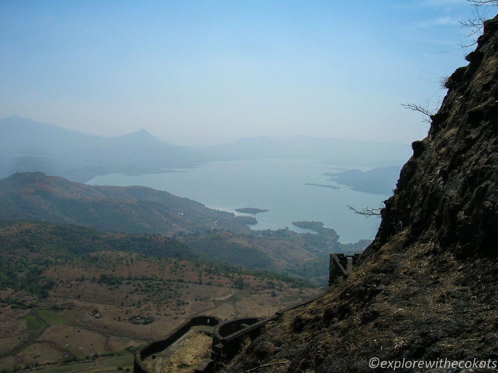 River basins as seen during Lohagad trek