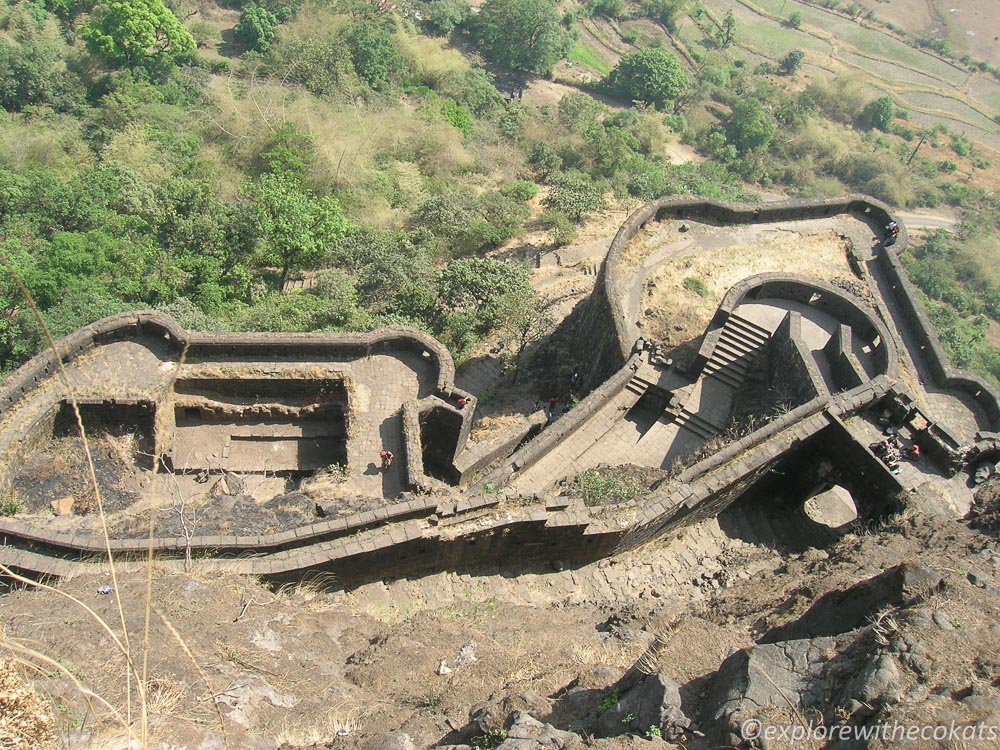 Lohagad fort photos | As seen from the peak