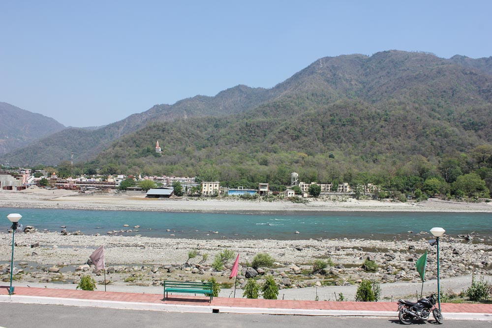 View from my room of GMVN Rishikesh