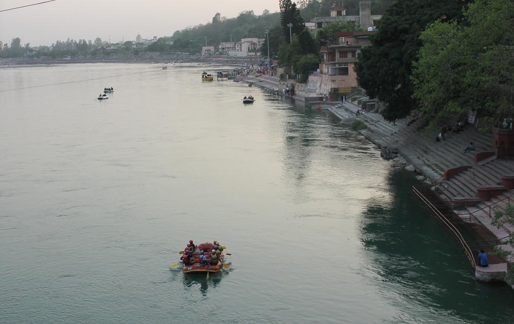 White water rafting in Rishikesh