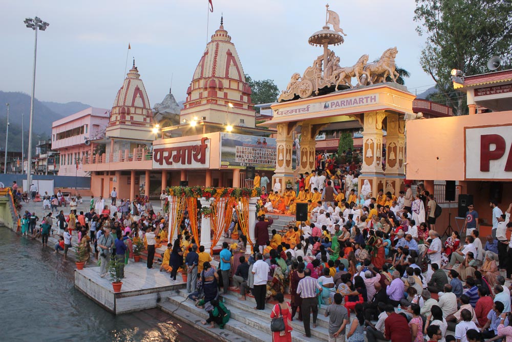 Ganga aarti in Rishikesh