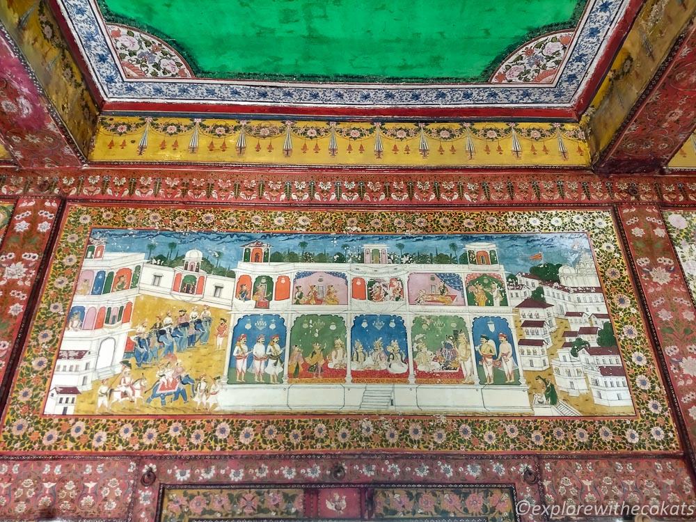 The frescos of Tambekar Wada