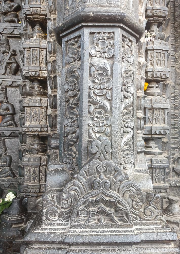 Carvings at Trimbakeshwar temple