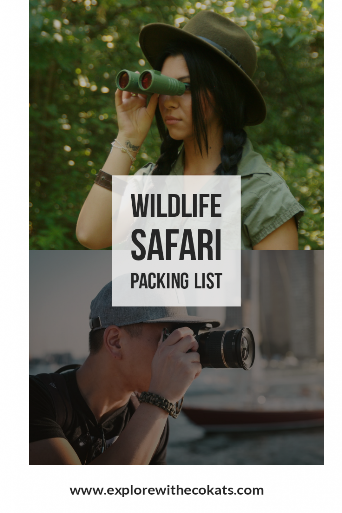 Gir National Park safari packing list