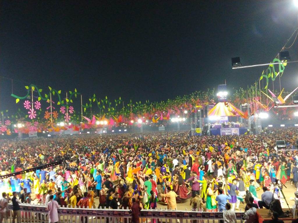 Navratri at United way of Baroda