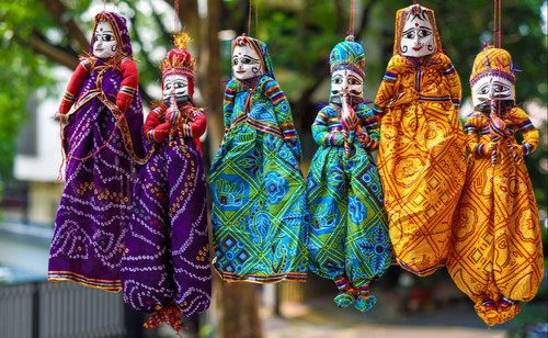Rajasthani Puppets - Shopping in Jaipur