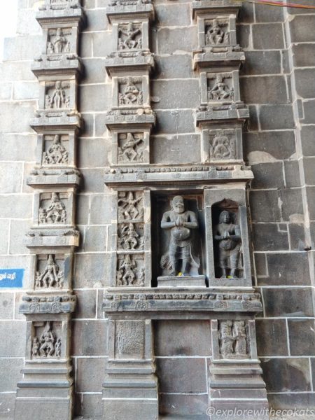 The 10th century architecture at Nataraja temple