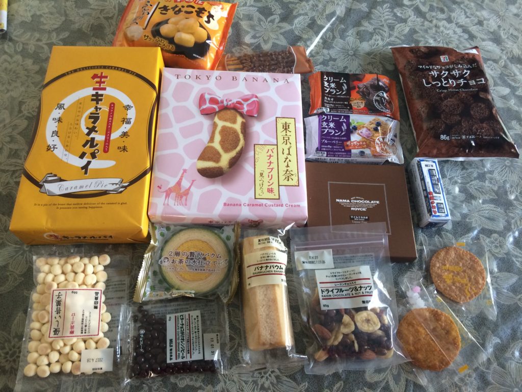 Part-1 of the food souvenirs stash I got from Tokyo