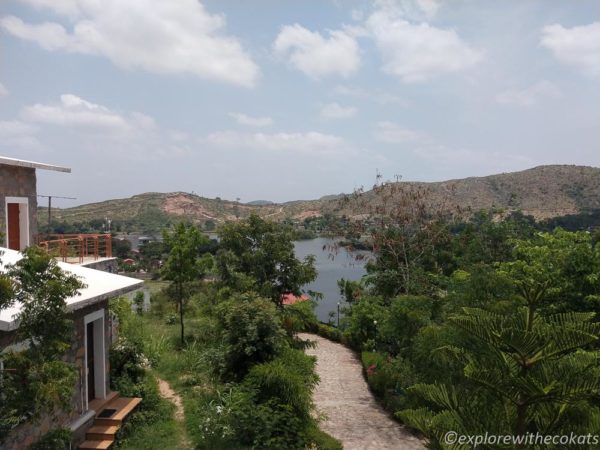 View from the villa terrace