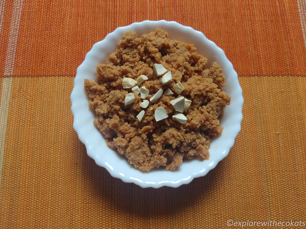 Kunda - a sweet that belongs to Belgaum