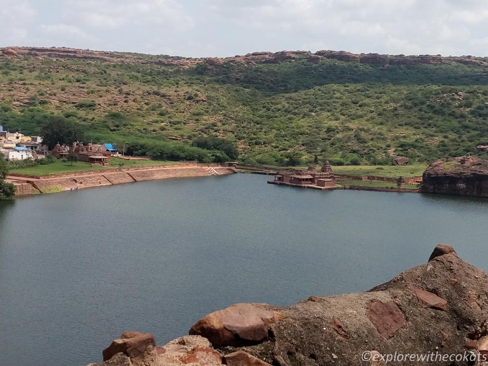 Bhoothanatha Temple as seen from the Badami cave temples