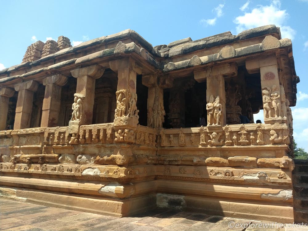 The exterior of Durga temple, Aihole
