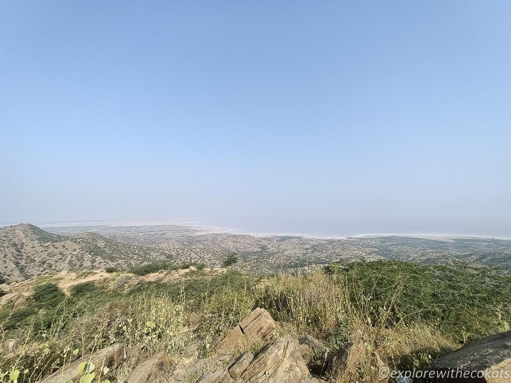 Panoramic views from Kalo Dungar Gujarat