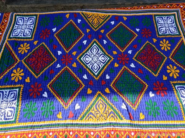 Dhadki work of Kutch