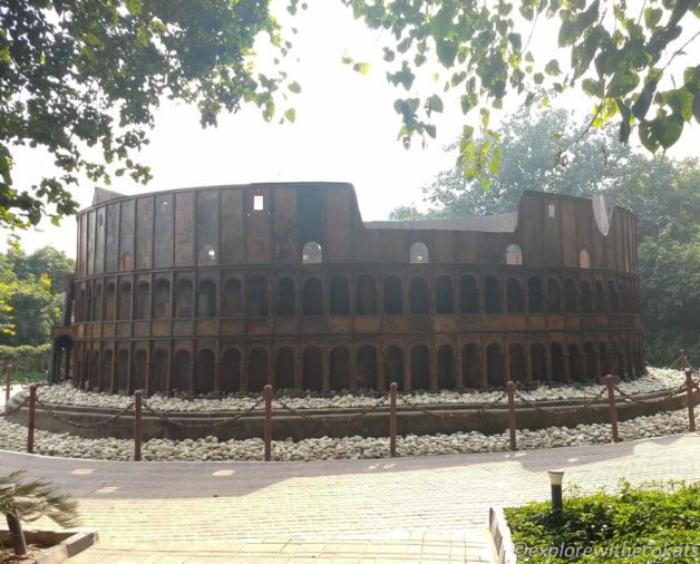 Colosseum at Waste to wonder park, Delhi