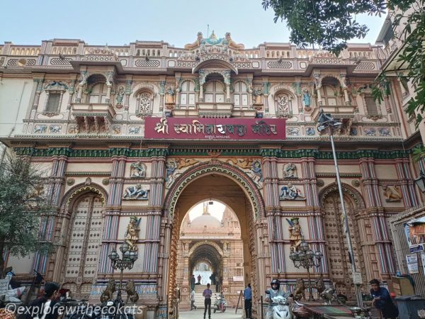 Swaminarayan Temple, Kalupur, starting point of Ahmedabad heritage walk