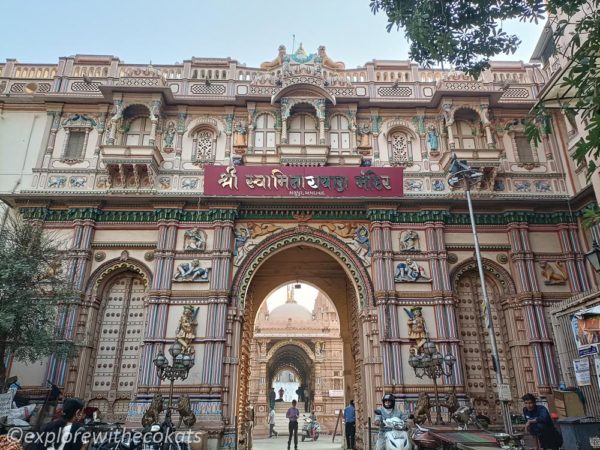 Swaminarayan Temple, Kalupur, starting point of Ahmedabad heritage walk 