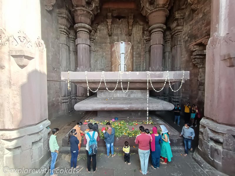 The Shivling at Bhojeshwar Shiva Temple, Bhojpur