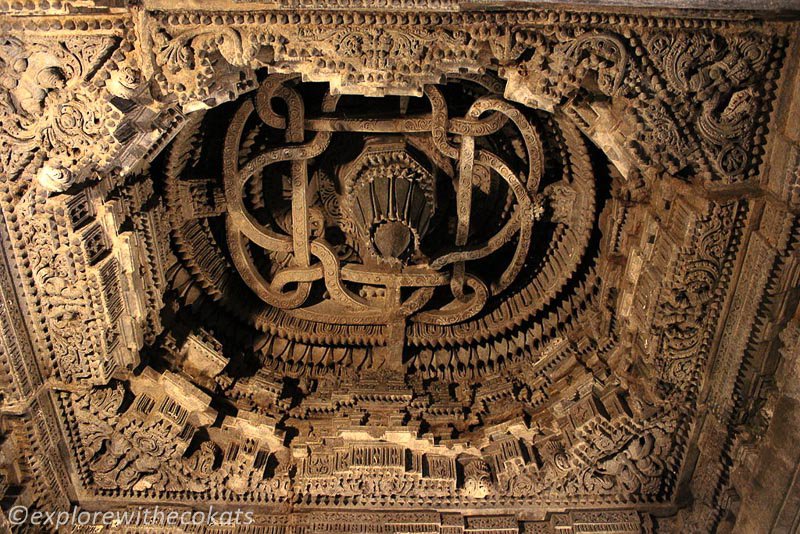 Ceiling at Somanathapura 